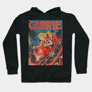 Carrie - A Funny Vintage Horror Movie Parody Hoodie